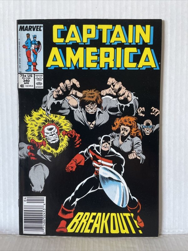 Captain America #340