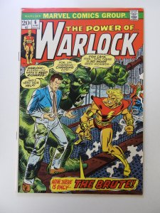 Warlock #6 (1973) FN/VF condition