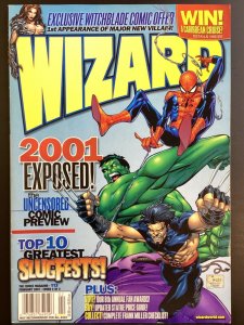 Wizard Magazine #113 Spider-Man/Hulk/Wolverine Kevin Smith Paul Jenkins 2001