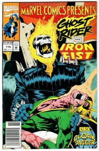 Marvel Comics Presents #115 Wolverine / Ghost Rider / Iron Fist (1992) VF-