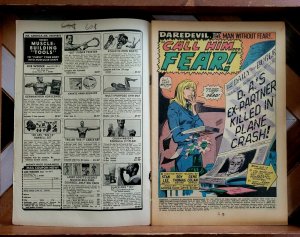 DAREDEVIL #54 VG (Marvel, 1969) 1st app MR FEAR (Machinesmith) Murdock is dead 