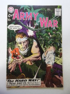 Our Army at War #88 (1959) GD+ Condition cover detached moisture stains