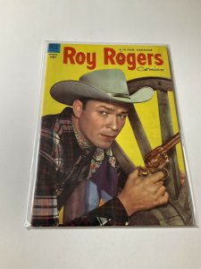 Roy Rogers Comics 72 Vg Very Good 4.0 Dell Comics