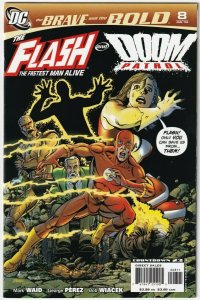 The Brave And The Bold #8 The Flash And Doom Patrol January 2008 DC 