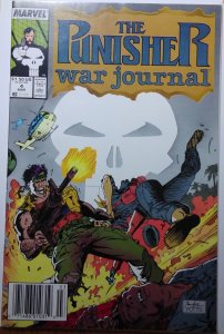 The Punisher War Journal #4 (1989) Newsstand Edition