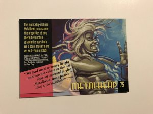 Metalhead #75 card : 1994 Marvel Masterpieces, NM; Hilderbrandt art