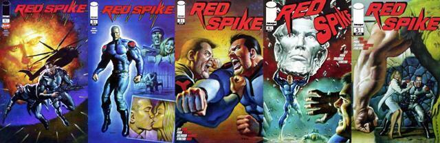 RED SPIKE (2011 IM) 1-5  the COMPLETE series!