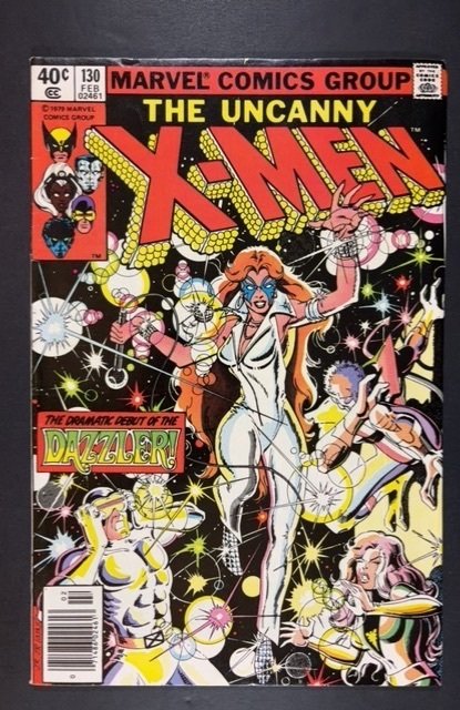 X-Men #130 (1980) FIRST DAZZLER NEWSSTAND