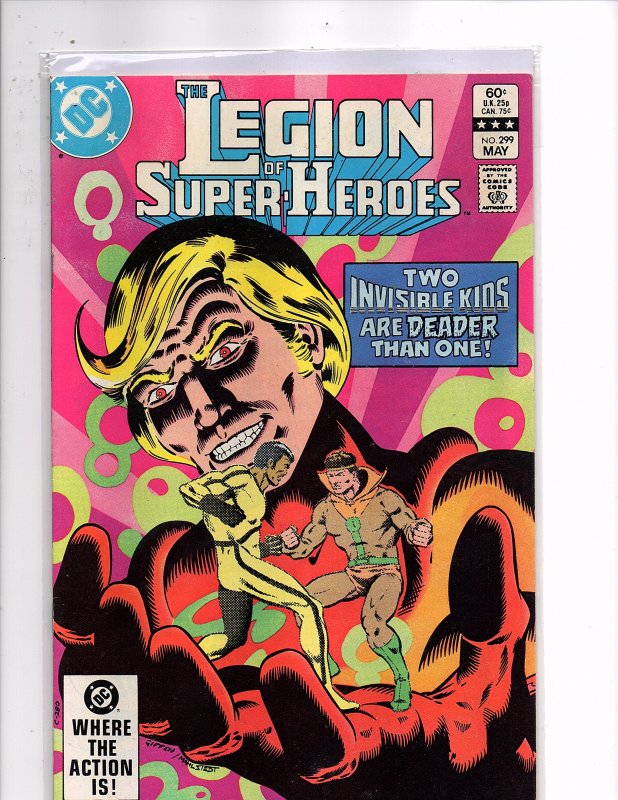 DC Comics Legion of Super-Heroes #299 Keith Giffen Story & Art