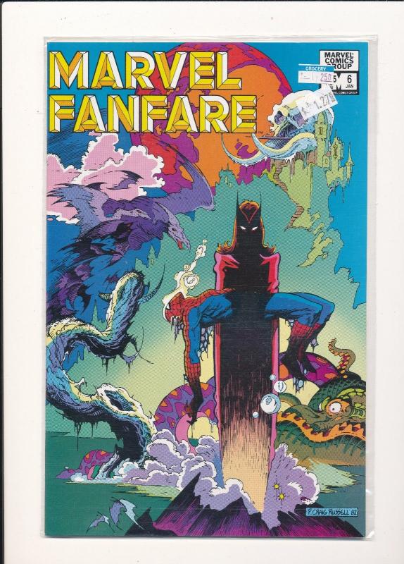 HUGE SET of 17 Comics!!-MARVEL FANFARE #3-#19 F/VF  (SIC313)
