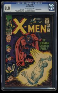 X-Men #18 CGC VF 8.0 Off White to White Marvel Comics