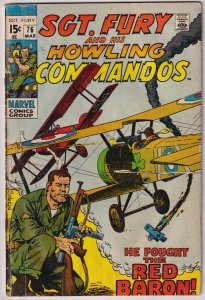 Sgt. Fury #76 (1970) Sgt. Fury