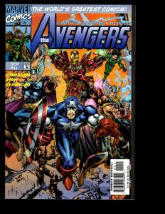 12 Avengers Marvel Comics # 1 2 3 4 5 6 7 8 9 10 11 12 Iron Man Thor Hulk JF18