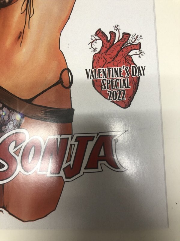 Red Sonja Valentine’s Special Variant (NM) Dynamite Entertainment • Chuck Brown