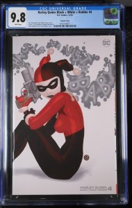 Harley Quinn Black+White+Redder #4 CGC 9.8 Chris Bachalo Variant Cover DC 2023