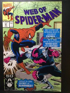 Web of Spider-Man #81 Direct Edition (1991)