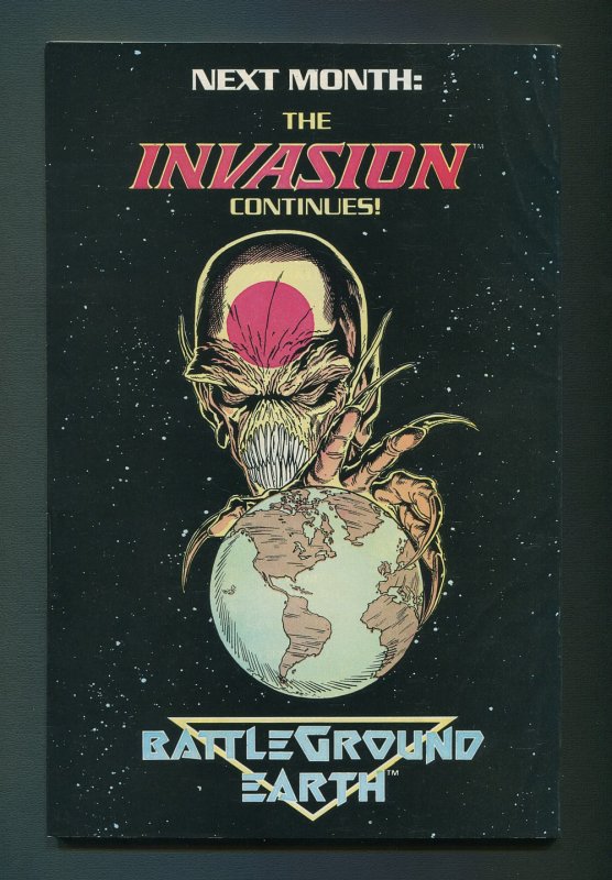 Invasion The Alien Alliance #1  / 7.5 VFN-  / October 1988