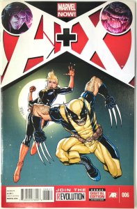 A + X - Avengers Plus X-Men Crossover Event Comic 6 — 2013 Marvel Universe VF+