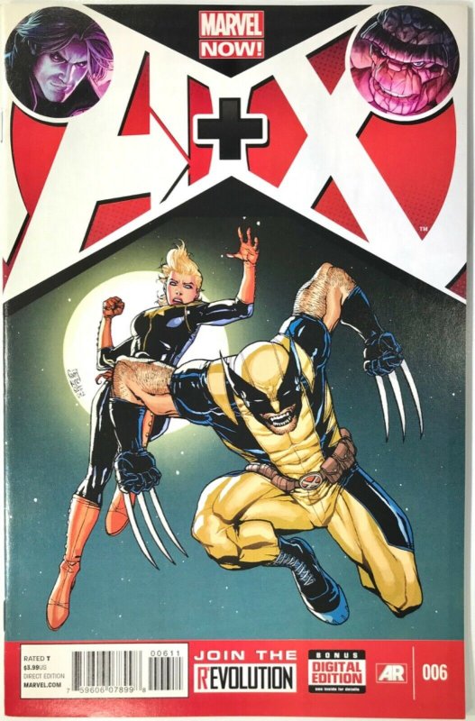 A + X - Avengers Plus X-Men Crossover Event Comic 6 — 2013 Marvel Universe VF+