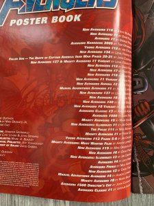 2008 Marvel Comics THE NEW AVENGERS POSTER BOOK Magazine VF+ 8.5 Joe Quesada