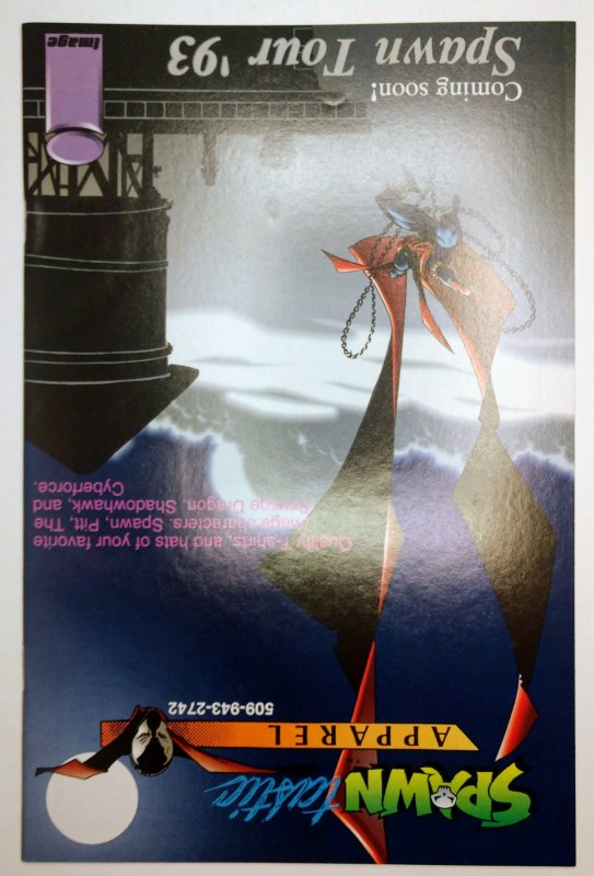 Spawn #6 (9.0, 1992) 1st app of Overtkill & Tony Twist