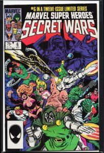 Marvel Super Heroes Secret Wars #6 (1984) Buckaroo Banzai [Key Issue]