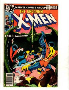 Uncanny X-Men # 115 FN- Marvel Comic Book Wolverine Magneto Storm Cyclops J325
