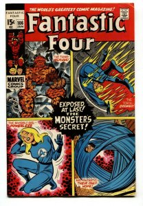 FANTASTIC FOUR #106 1971- THE TORCH-THING-JOHN ROMITA VF-