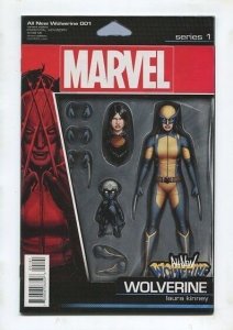 All New Wolverine #1 - Action Figure Variant - (9.2) 2016