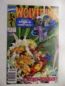 WOLVERINE # 41 MARVEL X-MEN MUTANTS