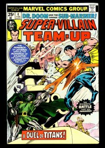 Super-Villain Team-Up #4 NM- 9.2