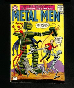 Metal Men #9 Robot! Juggernaut! Ross Andru Art!