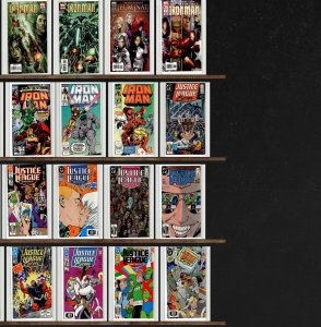 Huge Lot 120+ Comics with Iron Man, Justice League Europe & More!