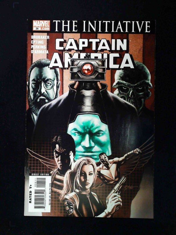Captain America #26 (5Th Series) Marvel Comics 2007 Nm-