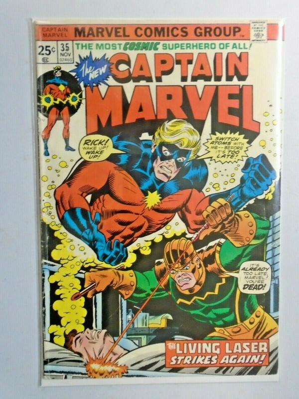 Captain Marvel #35 1st Series 3.5 (1974)