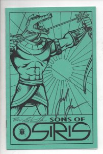 SONS of OSIRIS Special #1, NM, Signed Brian Johnson,  Ashcan, 2000 , HTF