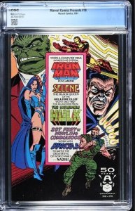 Marvel Comics Presents #78 1991 CGC 9.8 Weapon X app White Pages 010