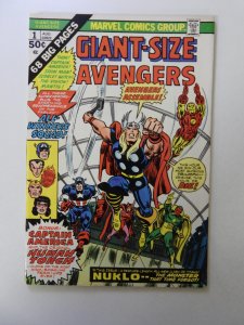 Giant-Size Avengers #1 (1974) FN/VF condition writing back  cover