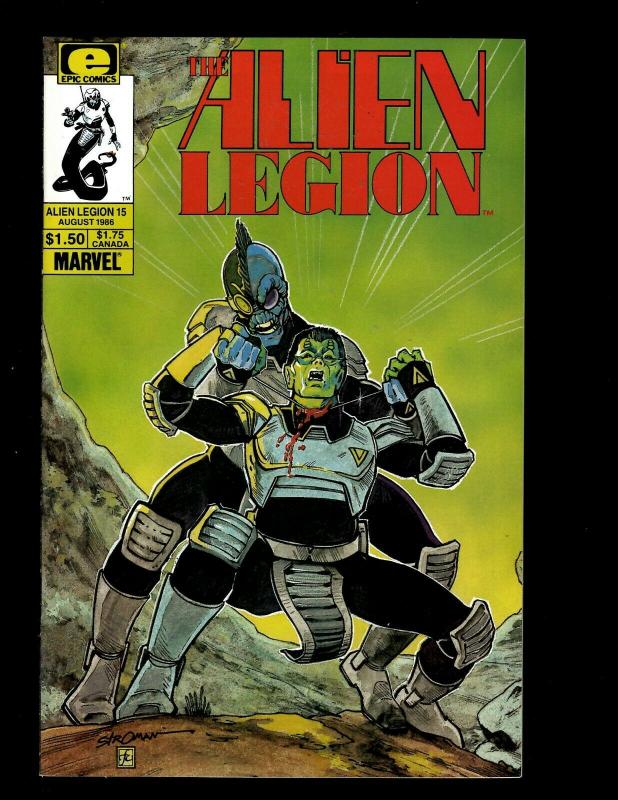 Lot of 13 Alien Legion Marvel Comics #6 13 14 15 16 17 18 19 20, 1 2 3 4 JF4