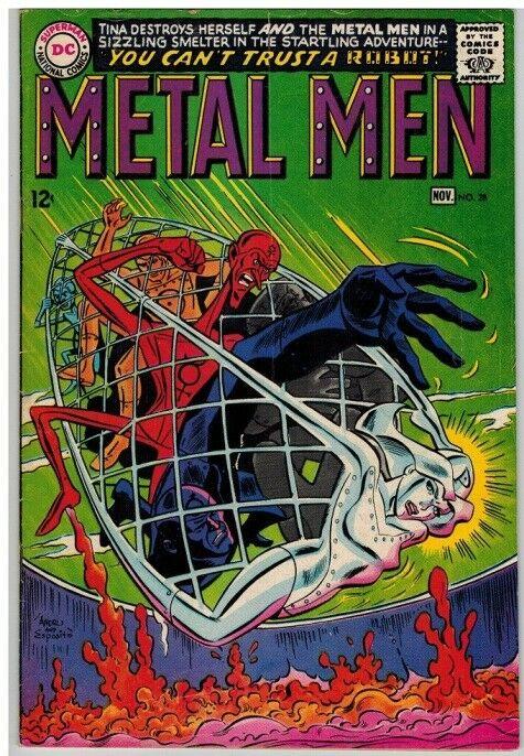 METAL MEN 28 VG Nov. 1967