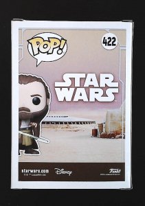 Funko Pop! Qui-Gon Jinn (Tatooine) #422, Star Wars, Excl.