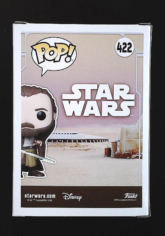 Funko Pop! Qui-Gon Jinn (Tatooine) #422, Star Wars, Excl.