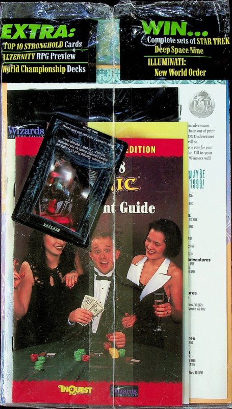 InQuest Magazine #37 May 1998 Wizards of Coast Magic Aliens Predator RPG Opened