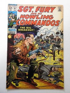 Sgt. Fury #61 (1968) FN Condition!