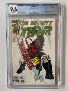 Mighty Thor 451 CGC 9.6 -  Bloodaxe APPEARANCE (1992)