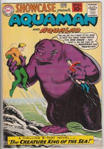 Showcase #32 (Jun-61) FN/VF- Mid-High-Grade Aquman, Aqualad