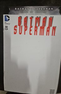 Batman Superman #30 Blank cover