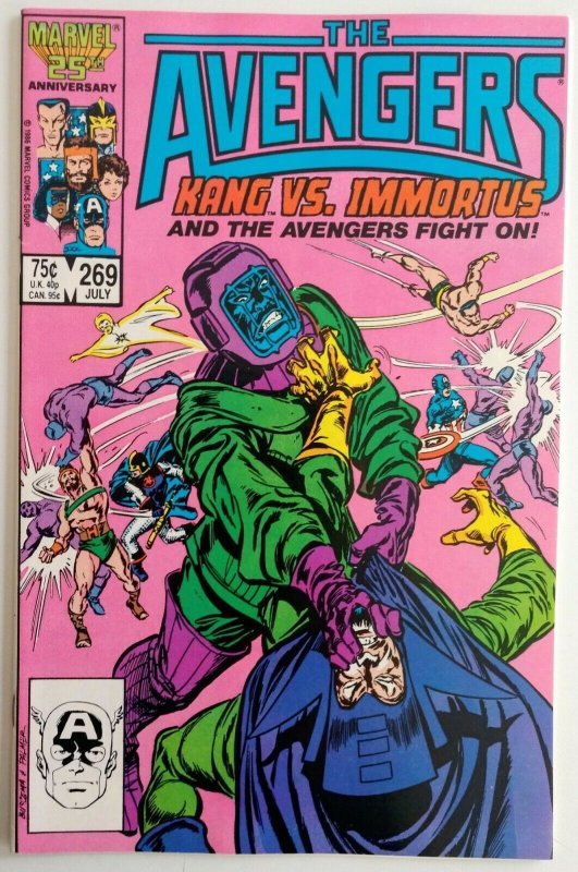 Avengers #269, Battle of Kang vs Immortus