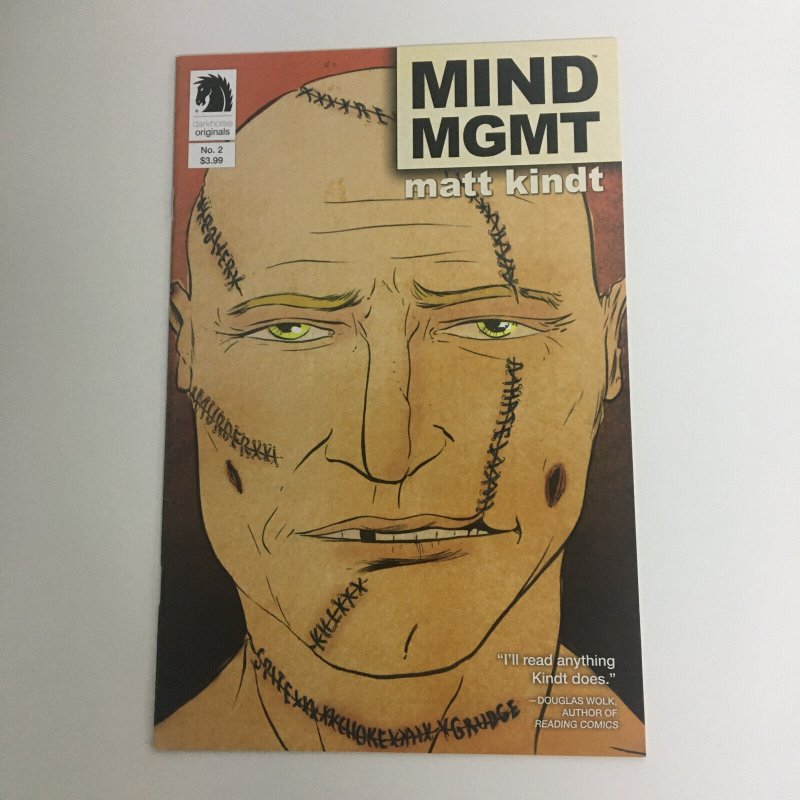 MIND MGMT #2 #3 #4 Set Lot Run Matt Kindt Dark Horse Optioned 2012