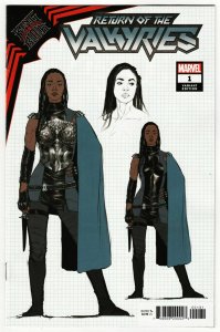 King In Black Return Of Valkyries #1 De Iulis 1:10 Variant (Marvel, 2021) NM